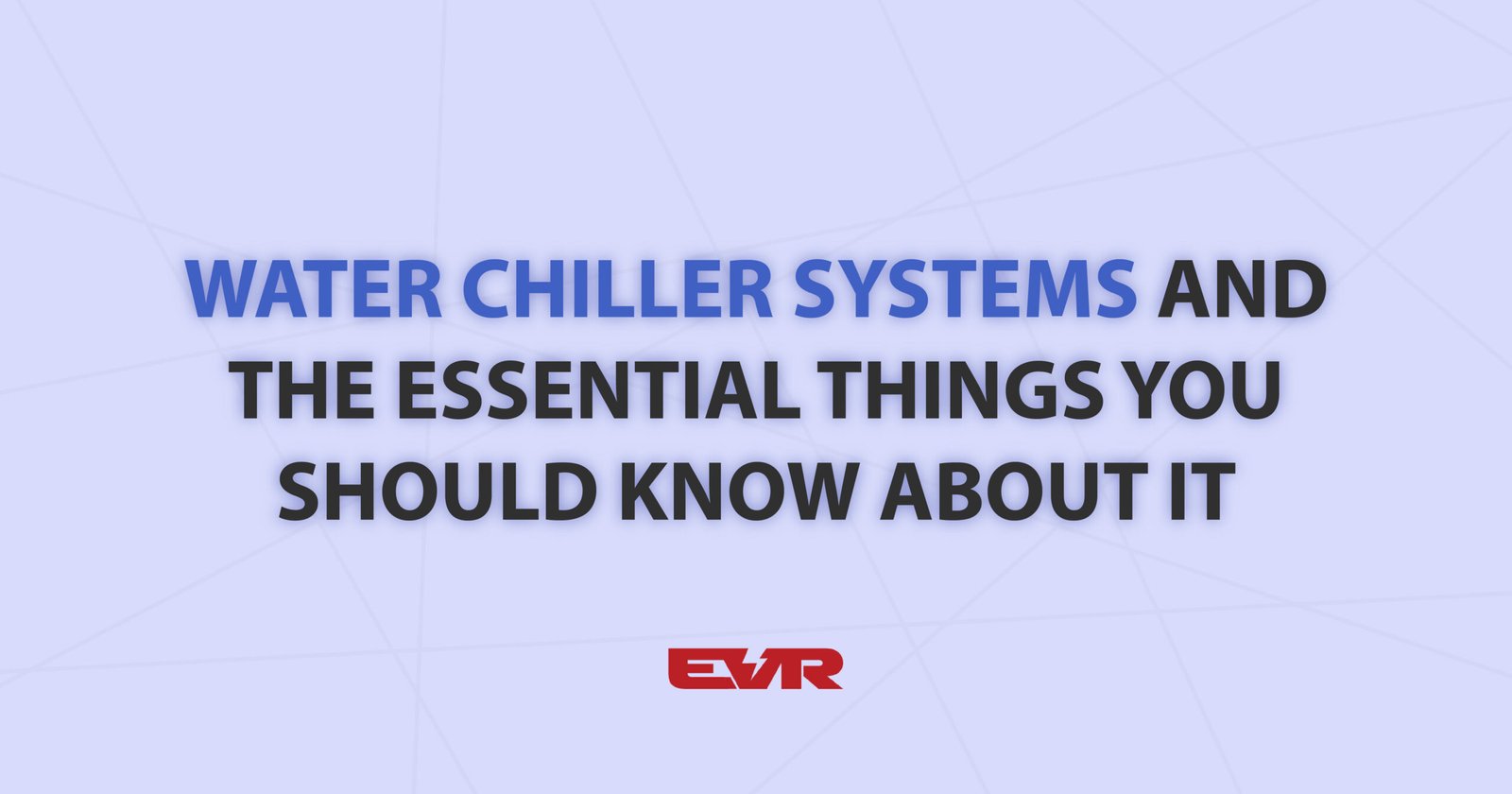 water-chiller-systems